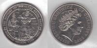 5 POUNDS GUERNSEY RARE Cu-Ni UNC COIN YEAR KM#160 SHIP HORATIO NELSON -