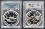 2000 FORINT HUNGARY SILVER PROOF COIN KM#722 HELKA SHIP PCGS PR69 TOP POP -