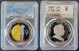 COOK ISLANDS COLORED 1$ PROOF COIN YEAR ASTRONOMY VENUS PCGS PR GENUINE -