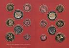  1 CENT 2004 MACEDONIA 8 DIF UNC SET  - 2 EURO YEAR PATTERN ESSAI PROVA  25,77 EUR23,96 EUR  + 8,59 EUR frais d'envoi