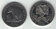  500 DINARA 1994 BOSNIA & HERZEGOVINA  UNC COIN YEAR KM#24 BLACK BEAR  30,06 EUR27,96 EUR  + 8,59 EUR frais d'envoi