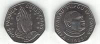  1 PAANGA 1982 TONGA  UNC COIN YEAR KM#77 CHRISTMAS  30,06 EUR27,96 EUR  + 8,59 EUR frais d'envoi