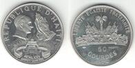  50 GOURDES 1974 HAITI SILVER  PROOF COIN YEAR KM#123 HOLY YEAR  68,71 EUR63,90 EUR  + 8,59 EUR frais d'envoi