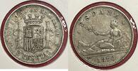  1870 Monnaie d'Espagne 2 Pesetas 1870 SN-M Etat TTB 10 g, Argent  60,00 EUR  + 8,50 EUR frais d'envoi