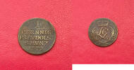 ALLEMAGNE. Schwarzburg-Rudolstadt. 1 Pfennig Ludwig Günther II, 1772. TB -