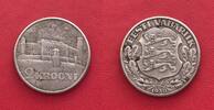 ESTONIE. Belle monnaie de 2 krooni Forteresse de Toompea 1930. Etat TB/TTB -