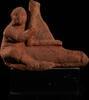 Ägyptische Phallusfigur mit Lyra -