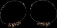 Armreife mit Bronzeperlen aus der Bronzezeit -