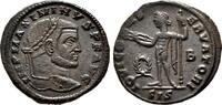 Roman Empire AD 312 MAXIMINUS II DAIA AE Follis. EF/EF-. Siscia mint. IOVI CONSERVATORI. SUP / SUP-