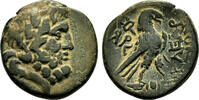 Greek AE19 AMORION (Phrygia) AE19. VF+. 2nd-1st centuries BC. Eagle. -