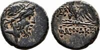 Greek AE20 PHARNAKEIA (Pontos) AE20. EF. Zeus - Eagle. -
