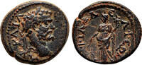 Roman Provincial AE20 PHILADELPHIA (Lydia) AE20. Septimius Severus. EF-. Tyche. -