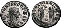 Roman Empire Antoninianus PROBUS Bi Antoninianus. EF+/EF. FULLY SILVERED. Concordia Militum. -