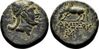 Greek AE23 AMISOS (Pontos) AE23. Mithradates VI, king. EF-. Perseus. -