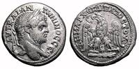 Roman Provincial Tetradrachm CARACALLA AR Tetradrachm. EF/EF+. Tyre mint. Eagle, club and murex. -