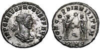Roman Empire Antoninianus PROBUS Bi Antoninianus. EF+. FULLY SILVERED. Concord of the Army. -