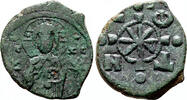 Byzantine Empire Follis NICEPHOROS III AE Follis. VF/EF-. AD 1078-1081. Constantinople. Uncommon issue. -