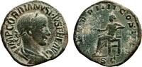Roman Empire Sestertius GORDIAN III AE Sestertius. VF+/VF. Apollo. -