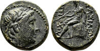 Greek AE15 ANTIOCHOS III Megas AE15. EF. Antioch mint. Apollo. -