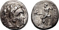 Greek Drachma PHILIP III ARRHIDAIOS AR Drachma. EF. Scarce issue. -