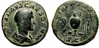 Roman Empire Sestertius MAXIMUS AE Sestertius. VF+/VF. Pietas. -