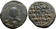 Byzantine Empire  Anonymous Byzantine Follis. Basil II & Constantine VIII. AD 976-1028. VF+/EF-. TTB+ / EF-