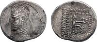 Greek Drachma PARTHIA. MITHRADATES III AR Drachma. EF-. Rhagae mint. -
