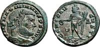 Roman Empire Follis GALERIUS MAXIMIANUS AE Follis. EF+/EF-. Siscia mint. GENIO AVGVSTI. -