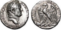 Roman Provincial Tetradrachm ANTIOCH (Syria) AR Tetradrachm. VESPASIAN. EF-. Eagle. -