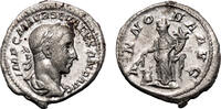 Roman Empire Denarius SEVERUS ALEXANDER AR Denarius. EF/aEF. The annona. -
