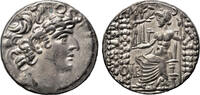 Roman Provincial Tetradrachm AULUS GABINIUS with titles of Philippos Philadelphos Tetradrachm. EF. 57-55 BC. -