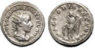 Roman Empire Antoninianus GORDIAN III AR Antoninianus. EF/EF-. The victory. -
