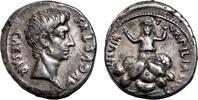 Roman Empire Denarius AUGUSTUS AR Denarius. EF-/almost EF. Tarpeia. SCARCE! -