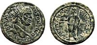 Roman Provincial AE26 CARACALLA AE26. VF+. Sardis (Lydia) mint. Zeus in reverse. -