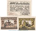 Notgeld DE 3 Scheine kpl. -KN rot- Notgeld J.Rosenfelder Bamberg 62.1.a , Set mit 3 Scheinen in kfr. o.D. Bayern -