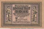 Großnotgeld 1918 DE 20 Mk. Freiberg , Notgeld 20 Mark Schein in kfr. Bühn 1753.3 Sachsen 1918 Grossnotgeld -