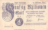 DE 50 Millionen Notgeld Frankenthal , 50 Millionen Mark Schein in gbr. Keller 1520.g von 1923 -