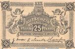 Notgeld DE 25 Pf. Notgeld Stadt Wilster , 25 Pfennig Schein in kfr. Tieste 7960.05.15 o.D. SH -