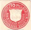 DE 10 Pf. Notgeld Stadt Regis , 10 Pfennig Schein in kfr. Tieste 5965.05.15 o.D. Sachsen -