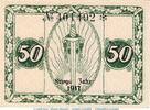 DE 50 Pf. Notgeld Amtshauptmannschaft Döbeln , 50 Pfennig Schein in kfr. Tieste 1415.05.01 -