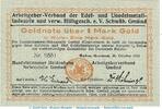 De 1 Goldmark Banknote Metallindustrie Schwäbisch Gmünd , 1 Goldmark Schein in kfr. 4405.18 -