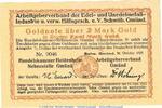 De 2 Goldmark Banknote Metallindustrie Schwäbisch Gmünd , 2 Goldmark Schein in kfr. 4405.17 -