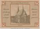 Serienscheine DE 25 Pf. Nr.2 -o.Drfa- Notgeld Stadt Weimar 1398.3.a , 25 Pfennig Schein Nr.2 in kfr. von 1921 , TH -