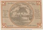 DE 25 Pf. Nr.6 Notgeld Stadt Weimar 1398.3.a , 25 Pfennig Schein Nr.6 in kfr. von 1921 , TH -
