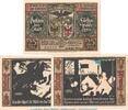 Seriennotgeld Deutschland 3 Scheine 25 Pf.. Notgeld Stadt Fürstenwalde 403.1 , Set mit 3 Scheinen -25 Pf- in kfr. o.D. BBG -
