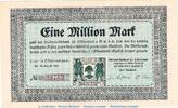 De. Inflation 1 Million Mark Notgeld Molkereiverband Leer , 1 Million Mark Schein in kfr. Keller 2981.a 1923 -