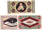 Großnotgeld Deutschland 3 Scheine kompl. Notgeld Stadt Bielefeld , Set mit 3 Scheinen in kfr. Geiger 046... von 1918 NRW -