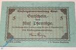 Notgeld 5 Pf. Ettal , Notgeld 5 Pfennig Schein in kfr. Tieste 1810.05.03 Bayern o.D. -