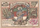 Notgeld 25 Pf. -Handstempel- Helgoland , Notgeld 25 Pfennig -Djunk Gat Handstempel- in kfr. M-G 595.1.d 1921 -