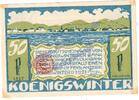 Notgeld 50 Pf. Nr.4 Gem. Stpl. Königswinter , Notgeld 50 Pfennig Nr.3 Gem.Königswinte-1517- in kfr. M-G 730.3.a -